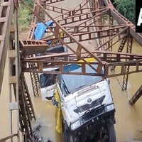 Assam: Bridge at Kalain-Silchar road collapses, restoration work underway