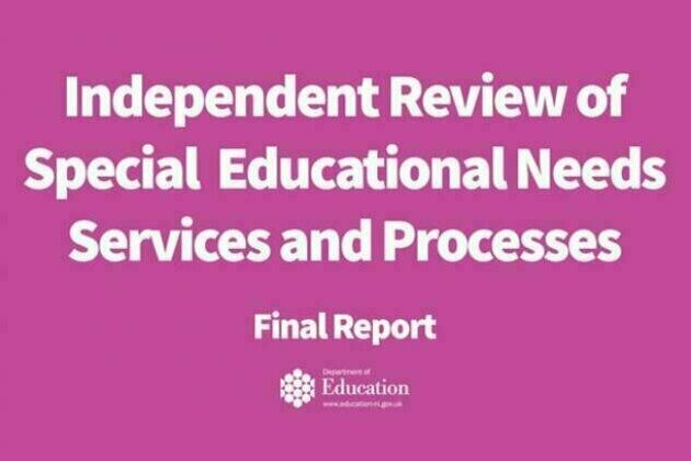 Independent review of special educational needs will drive forward change for children and young people