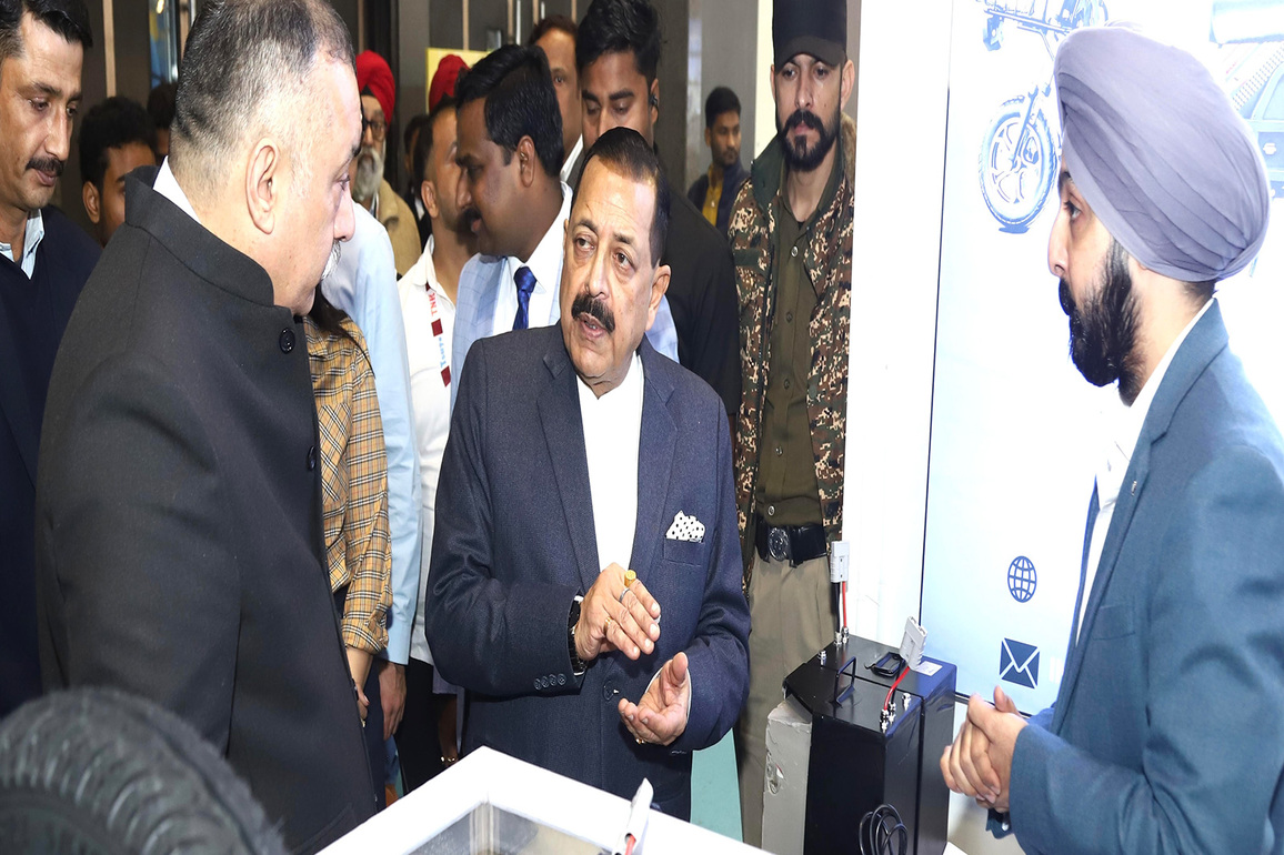 Union Minister Jitendra Singh visits EV Expo at Bharat Mandapam, highlights PM Narendra Modi's vision for clean mobility and youth entrepreneurship