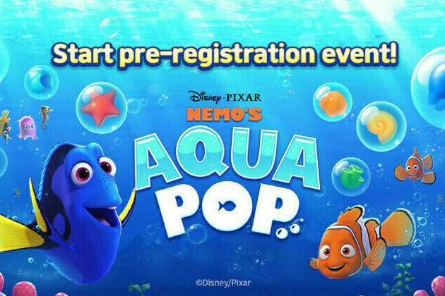 Pre-registration Begins for Mobile Puzzle Game 'Nemo's Aqua Pop'
