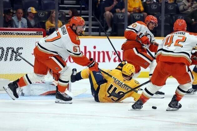 Troy Terry, Ducks eke out victory over Predators