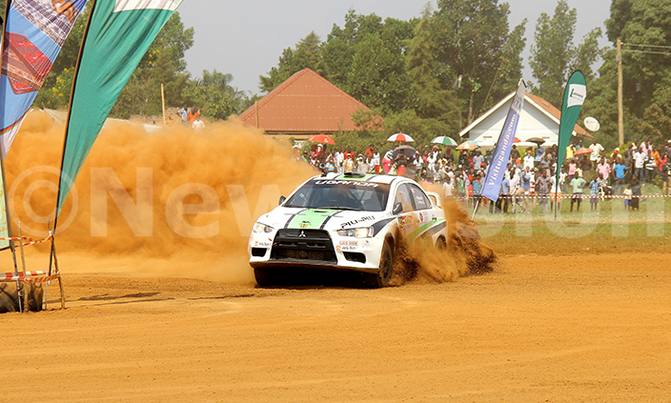 Mangat declared winner of Kabalega rally Mangat declared winner of Kabalega rally