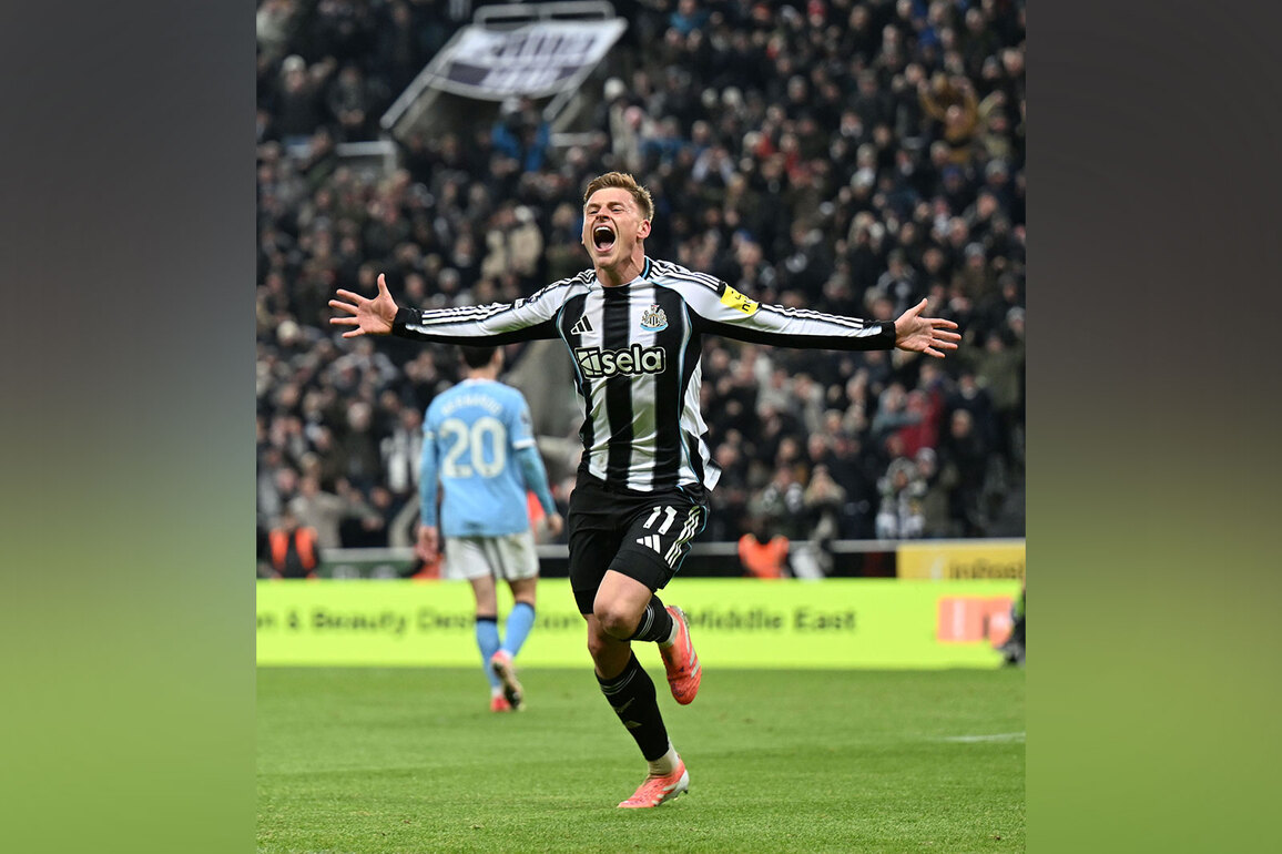 Premier League: Man City suffers defeat at St James Park, loses 2-1 to Newcastle; Liverpool falls into bottom half