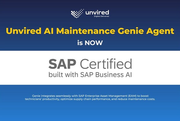 AI Maintenance Genie Agent by Unvired Is Certified by SAP as Built with ...