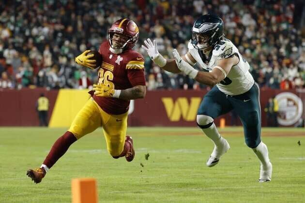 Commanders RB Chris Rodriguez Jr. inactive vs. Cowboys