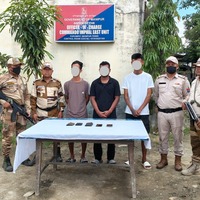 Manipur Police arrest three active cadres of banned outfit from Imphal West