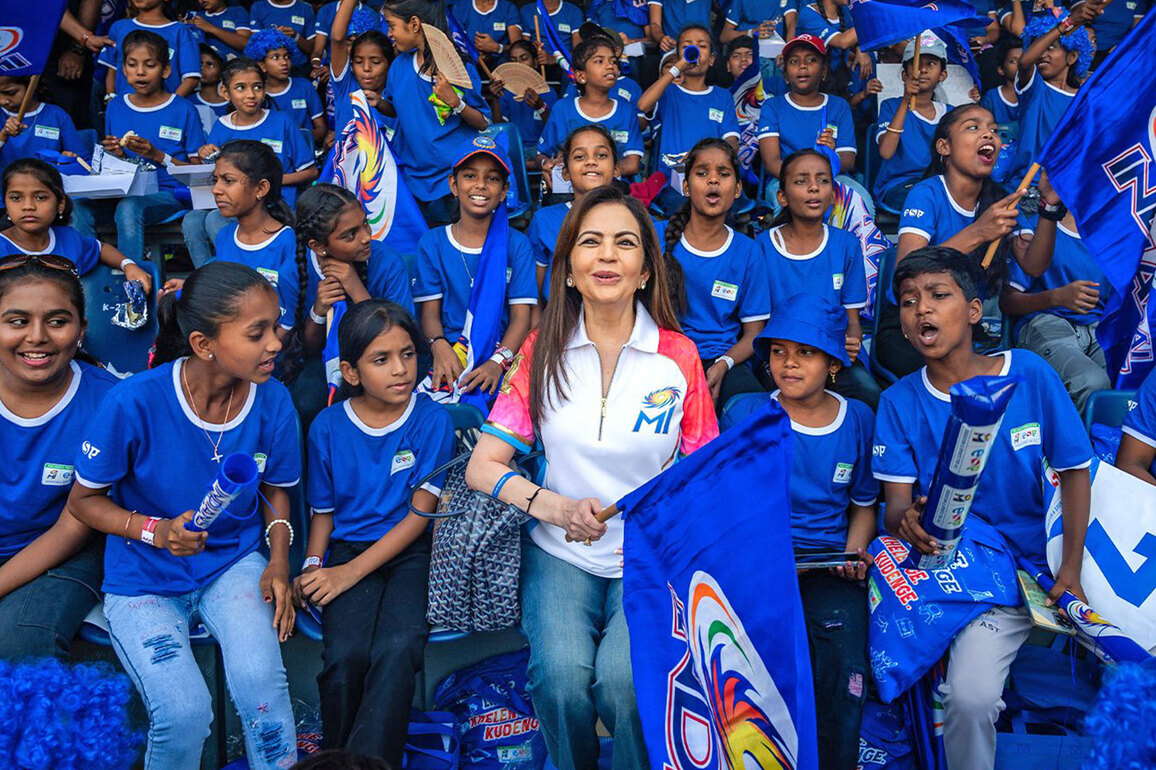 "Make children smile": Nita Ambani's message for MI players ahead of special ESA match vs RR