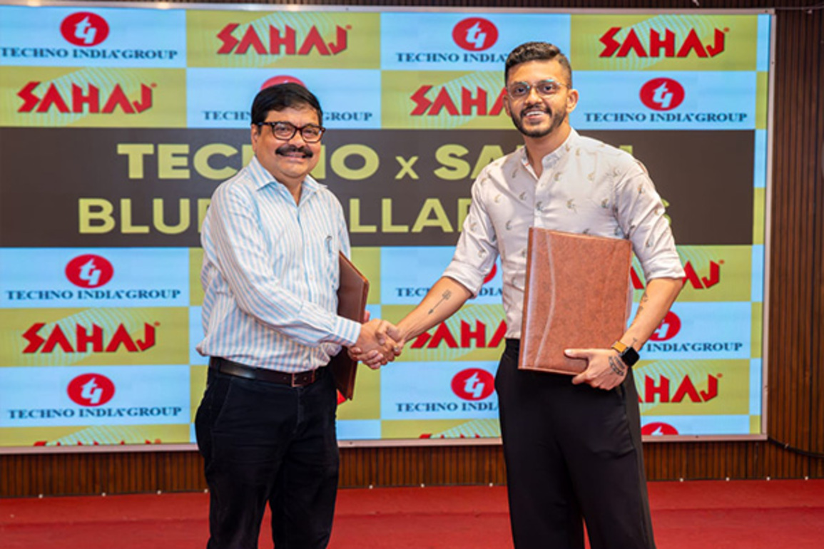 Techno India Group & Sahaj Retail Ltd launch 'Techno-Sahaj Blue Collar Jobs' to Empower Rural & Semi-Urban India with Skill-Based Employment Opportunities