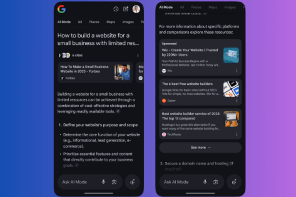 Google Brings Ads to AI Mode