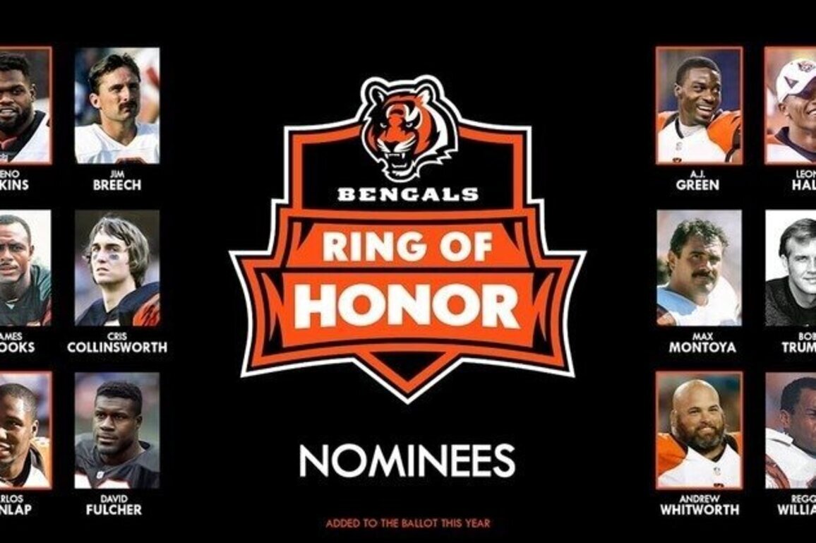 Bengals 2026 Ring of Honor Ballot Overview