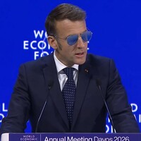 Macron slams US' tariff threats at WEF, says "aims to weaken, subordinate Europe; leverage against territorial sovereignty"