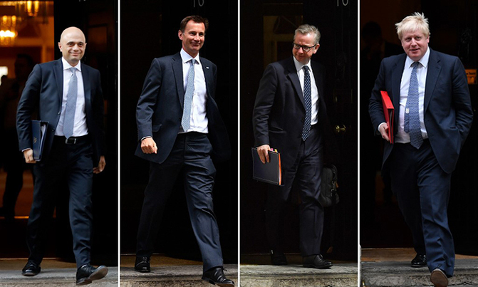 Tories pick final two in battle to become British PM Tories pick final two in battle to become British PM