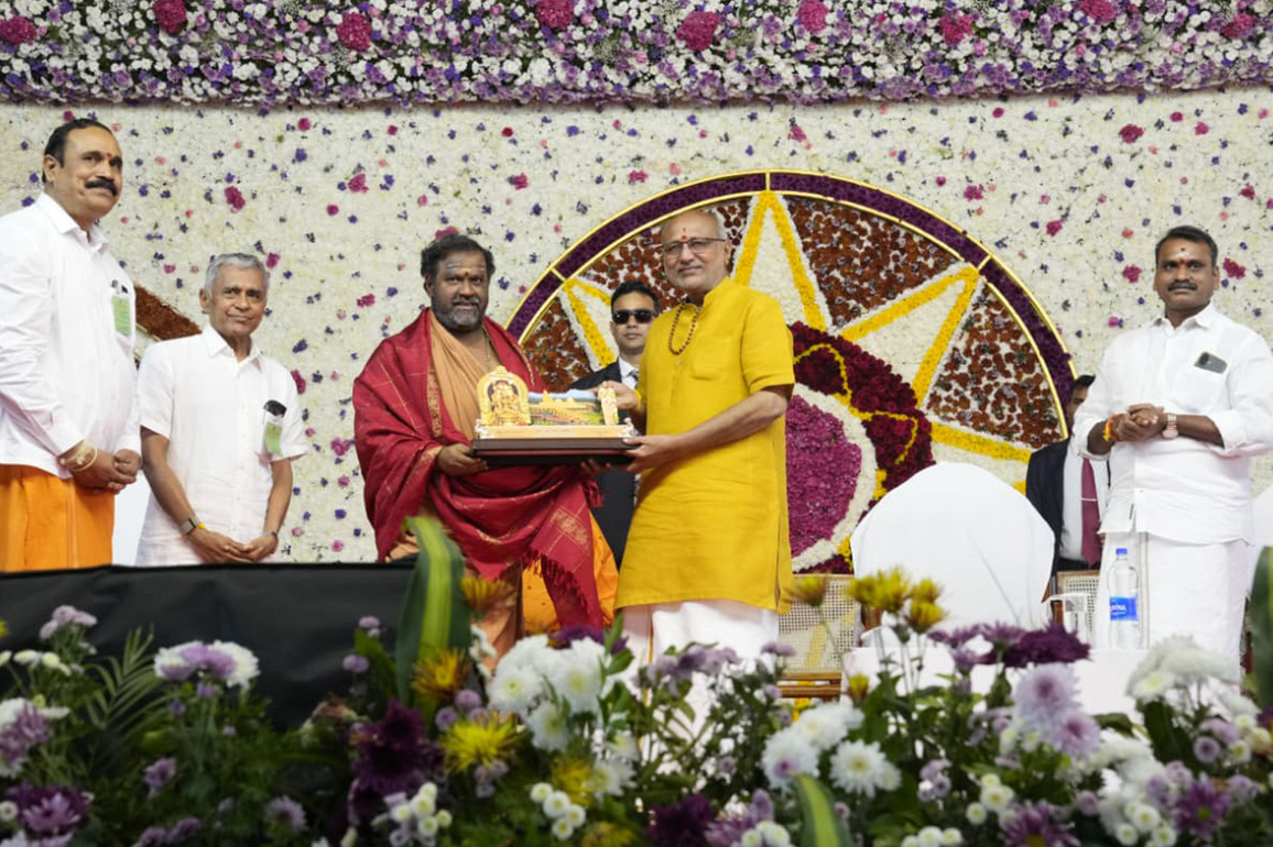 VP Radhakrishnan participates in Sri Sakthi Amma Golden Jubilee celebrations in Vellore