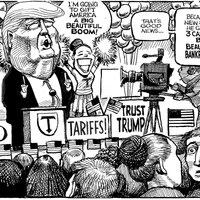 Big beautiful tariffs - EDITORIAL CARTOON Baltimore Sun