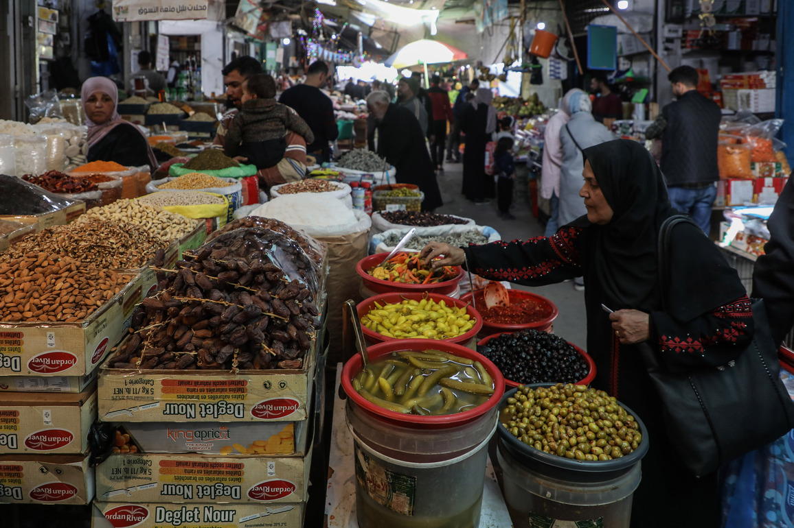MIDEAST-GAZA CITY-MARKET