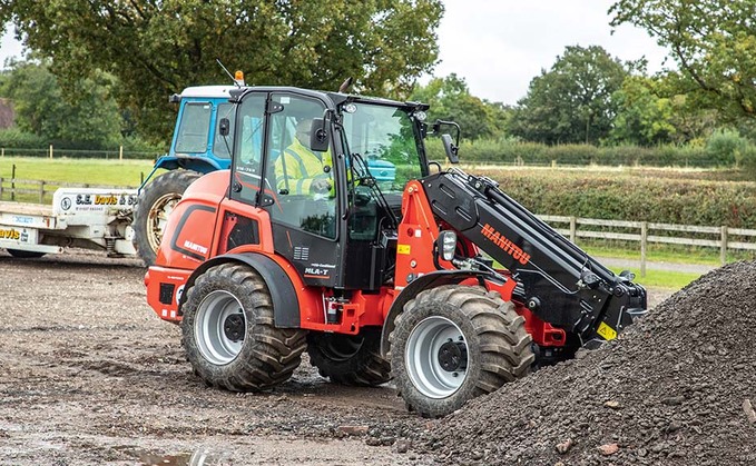 Review: Manitou's latest articulated MLA-T 516-75H loader driven