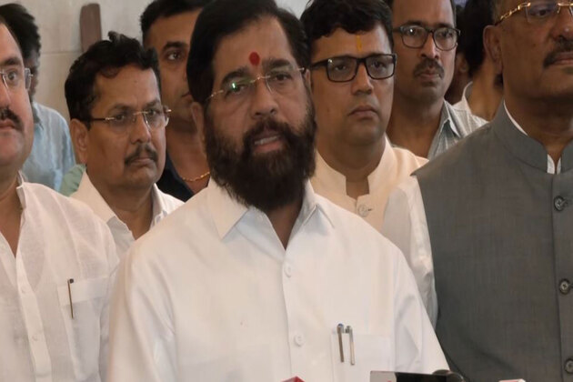 "An insult to 140 crore countrymen...": Eknath Shinde slams Congress over Kharge's "terrorist" remarks on PM Modi