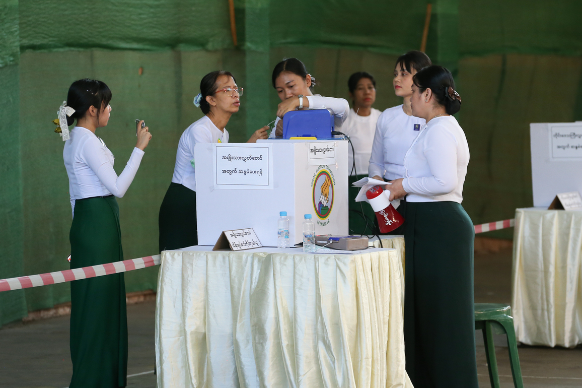 MYANMAR-YANGON-GENERAL ELECTION-THIRD PHASE