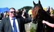 Nathan Tinkler and horse.