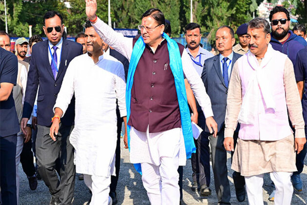 CM Dhami visits Nainital; examines redevelopment projects