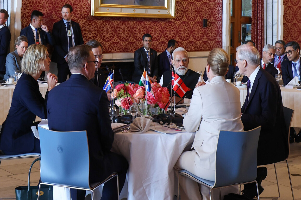 PM Modi hails "growing depth and dynamism" of ties at 3rd India-Nordic Summit