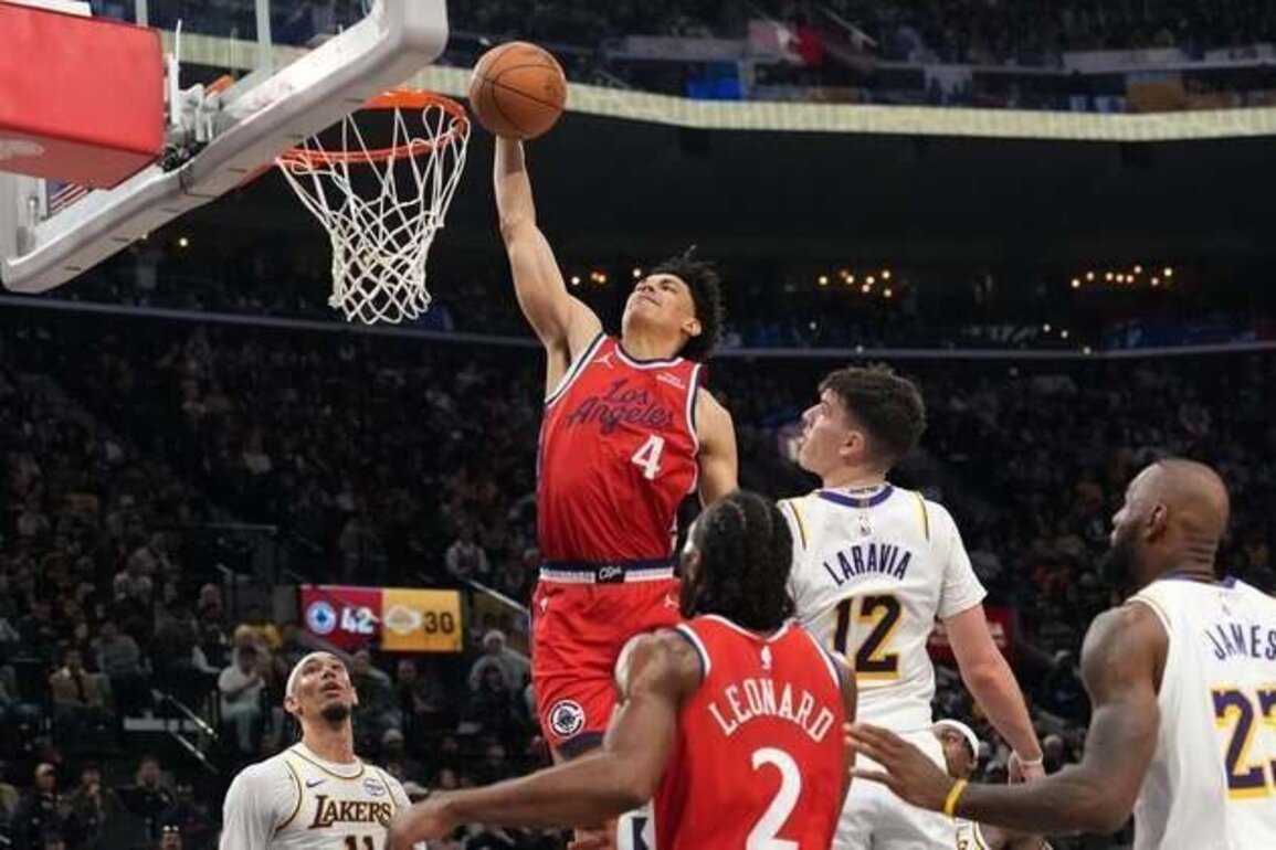 Clippers rout Lakers, halt 3 skids; Luka Doncic injures leg