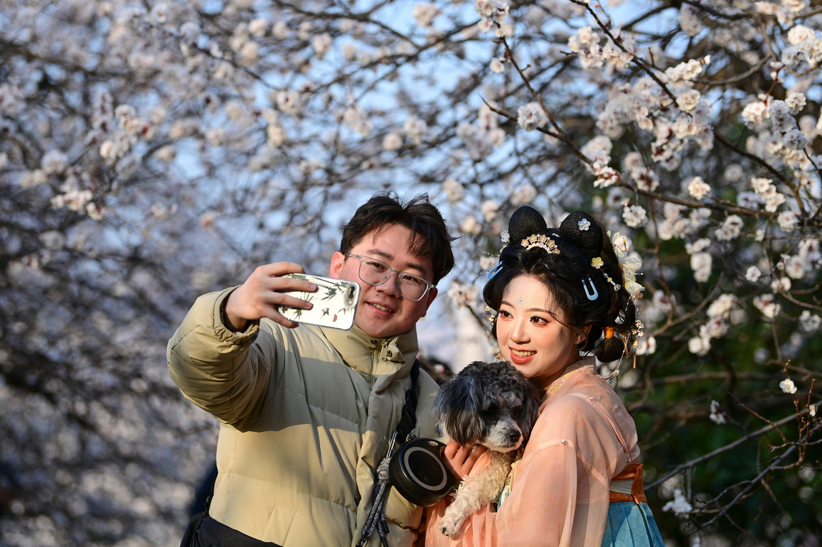 CHINA-SHAANXI-XI'AN-SPRING-SCENERY (CN)
