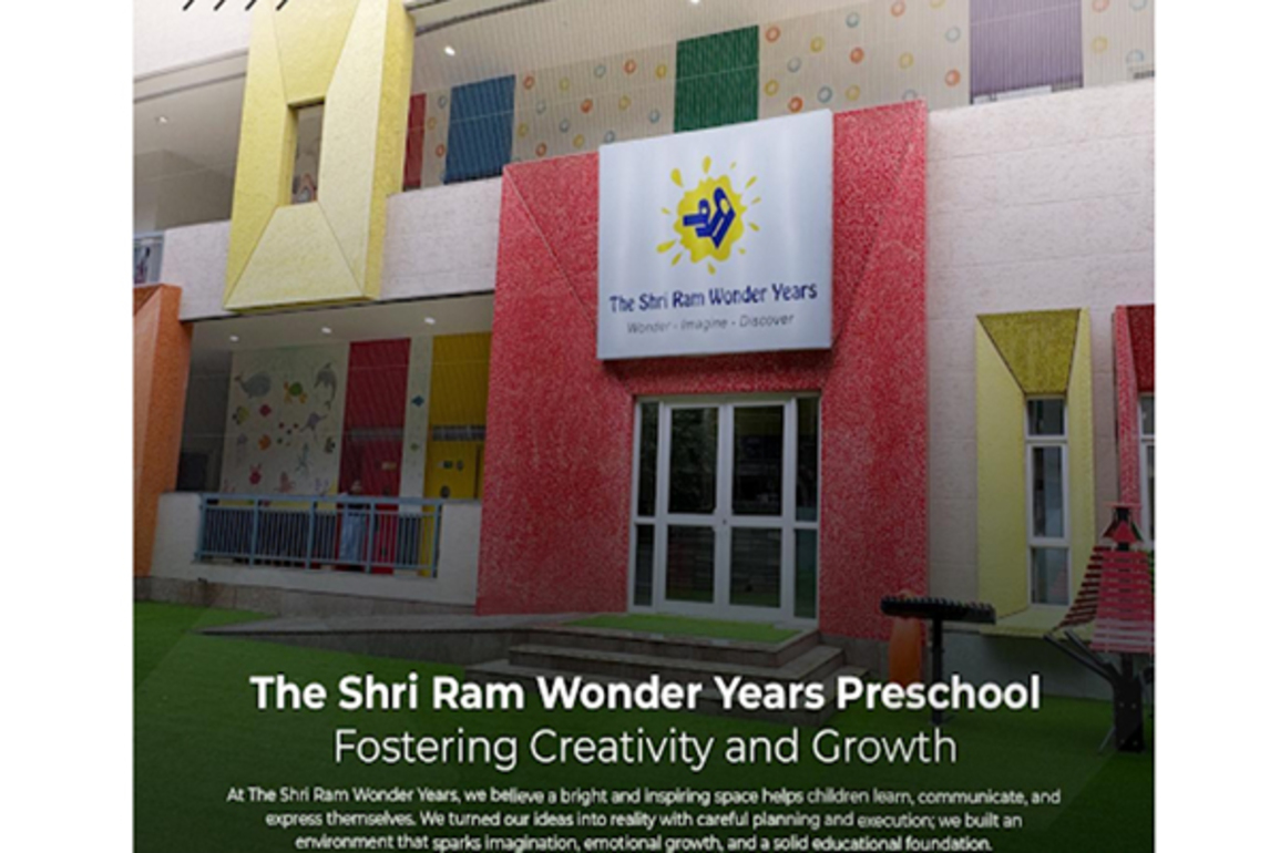 The Shri Ram Wonder Years Preschool Gurugram - 79: A New Beginning in Early Childhood Education