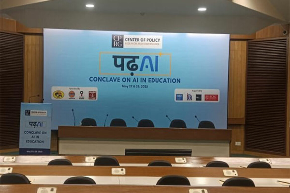 CPRG launches national dialogue on AI in education at "prhAI" conclave 2025