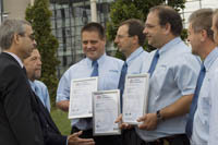 Cement company's waste arm hits treble top in ISO awards