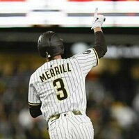 Jackson Merrill, perfect Padres seek sweep of Guardians