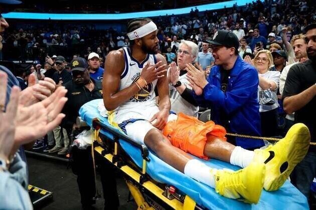 Report: Warriors G Moses Moody (knee) out rest of season