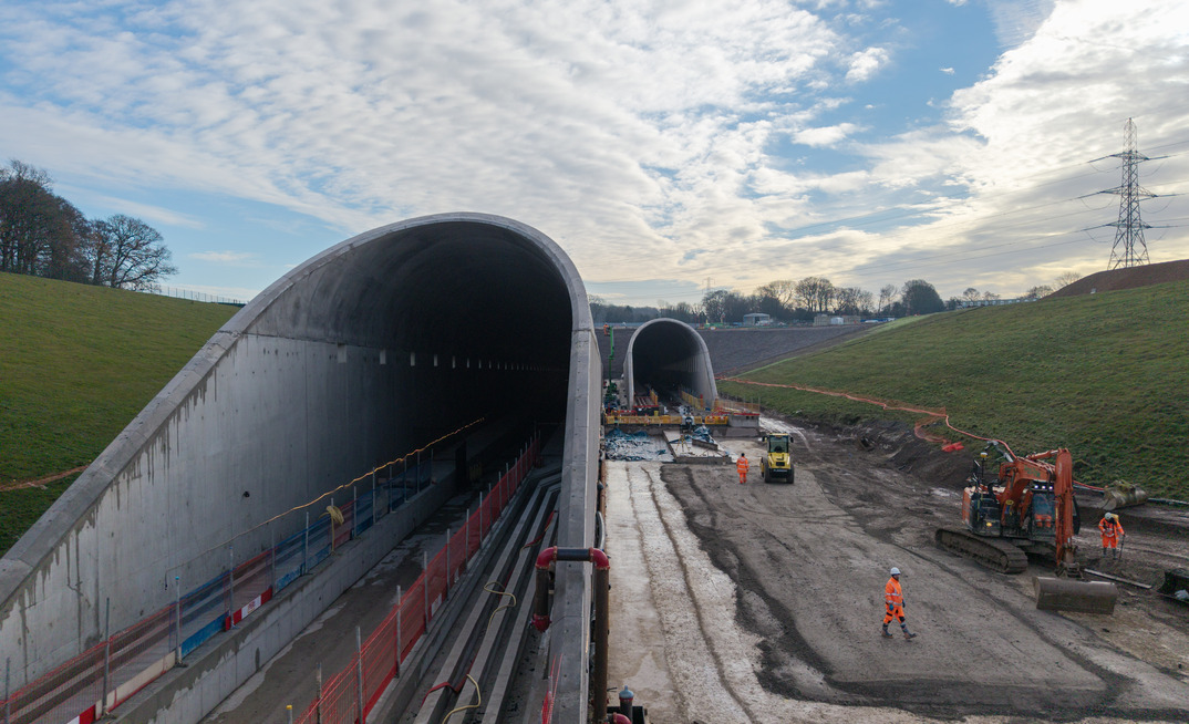 HS2’s Chiltern tunnel north porous portal
