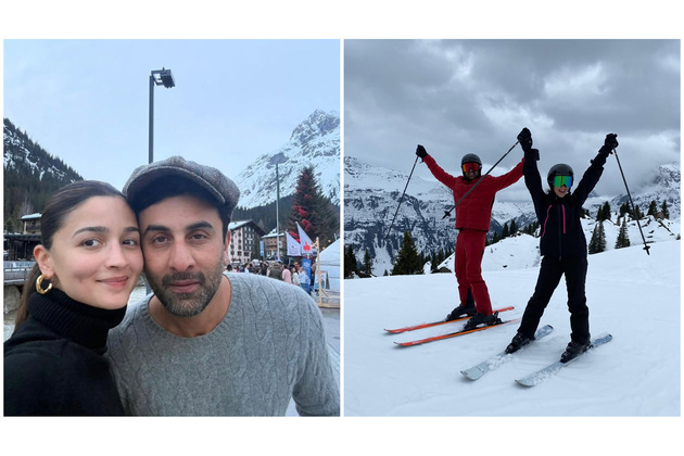 Alia Bhatt, Ranbir Kapoor ring in fourth anniversary with snowy family getaway