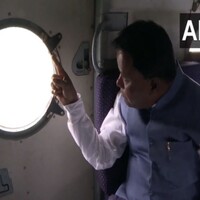 Odisha: CM Manjhi conducts aerial survey of flood-hit areas, says 81 villages across 3 districts affected
