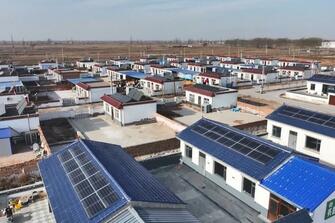 So long, coal soot -- life transformed in zero-carbon village