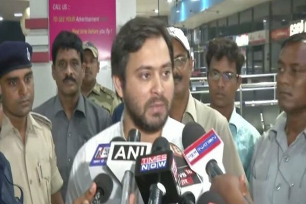 Sushil Modi not in BJP but in Nitish Kumar's party: Tejashwi Yadav