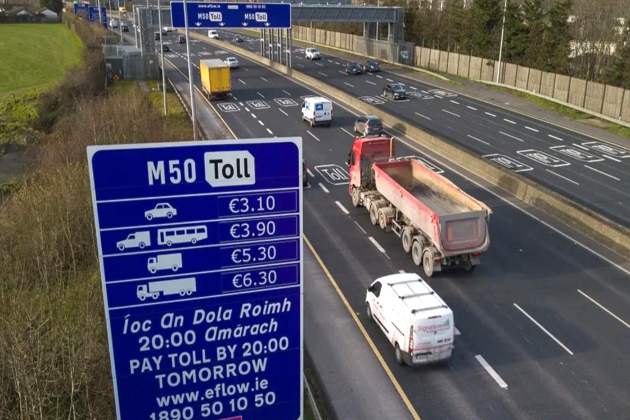 Since 2008, drivers have paid 2.1 billion euros in tolls on Dublin's M50 