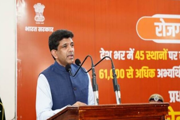 Union Minister Pemmasani Chandra Sekhar addresses Rozgar Mela, highlights youth empowerment and vision of Viksit Bharat