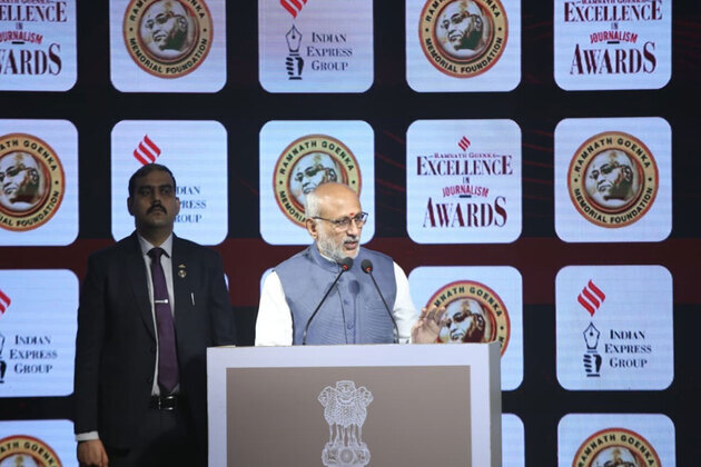 Vice-President Radhakrishnan calls for debate and dissent in service of national interest at Ramnath Goenka Excellence in Journalism Awards 2026