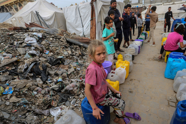 MIDEAST-GAZA CITY-WATER SHORTAGE