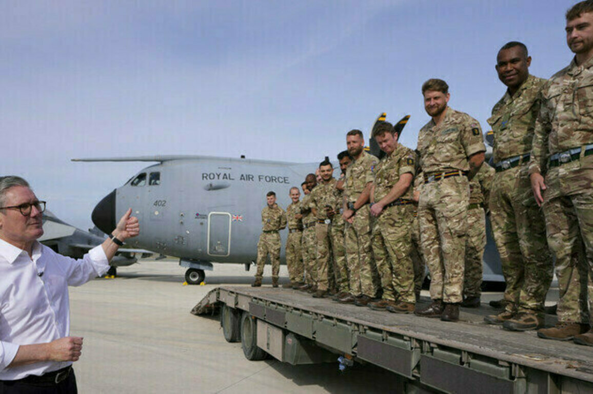 UK ready to send troops to Ukraine Starmer