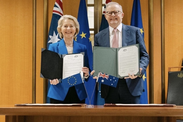 Australia-EU pact targets tariffs, boosts minerals trade