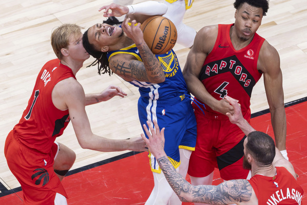 (SP)CANADA-TORONTO-BASKETBALL-NBA-WARRIORS VS RAPTORS