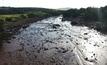  Lama de rejeitos da barragem do Córrego do Feijão, da mineradora Vale, em Brumadinho (MG)