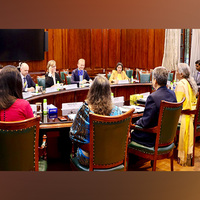 FM Sitharaman, EU commissioners discuss Economic Cooperation, FinTech, Trade, and Investment