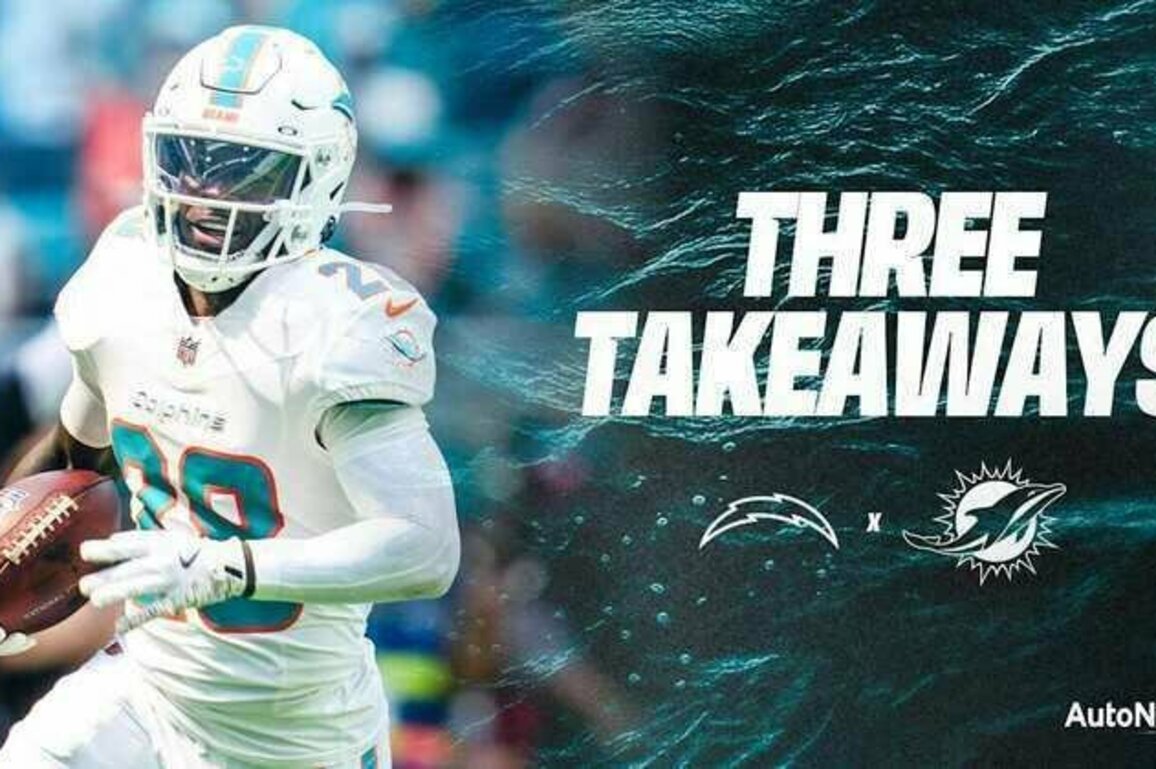 Three Takeaways: Dolphins fight back but fall short vs. the Chargers