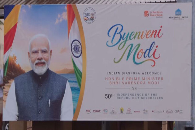 'Byenveni Modi': Victoria dons festive look as Indian diaspora puts up posters welcoming PM ahead of his Seychelles visit