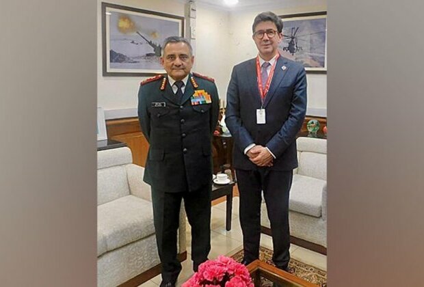 French defence firm CEO calls on CDS Anil Chauhan, discuss mutual defence cooperation