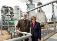 First Minister unveils £95m mill expansion